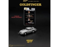 MiniGT MGT00900-007E James Bond (Goldfinger Movie) Aston Martin DB5 1:64 Very High Detail Diecast Model